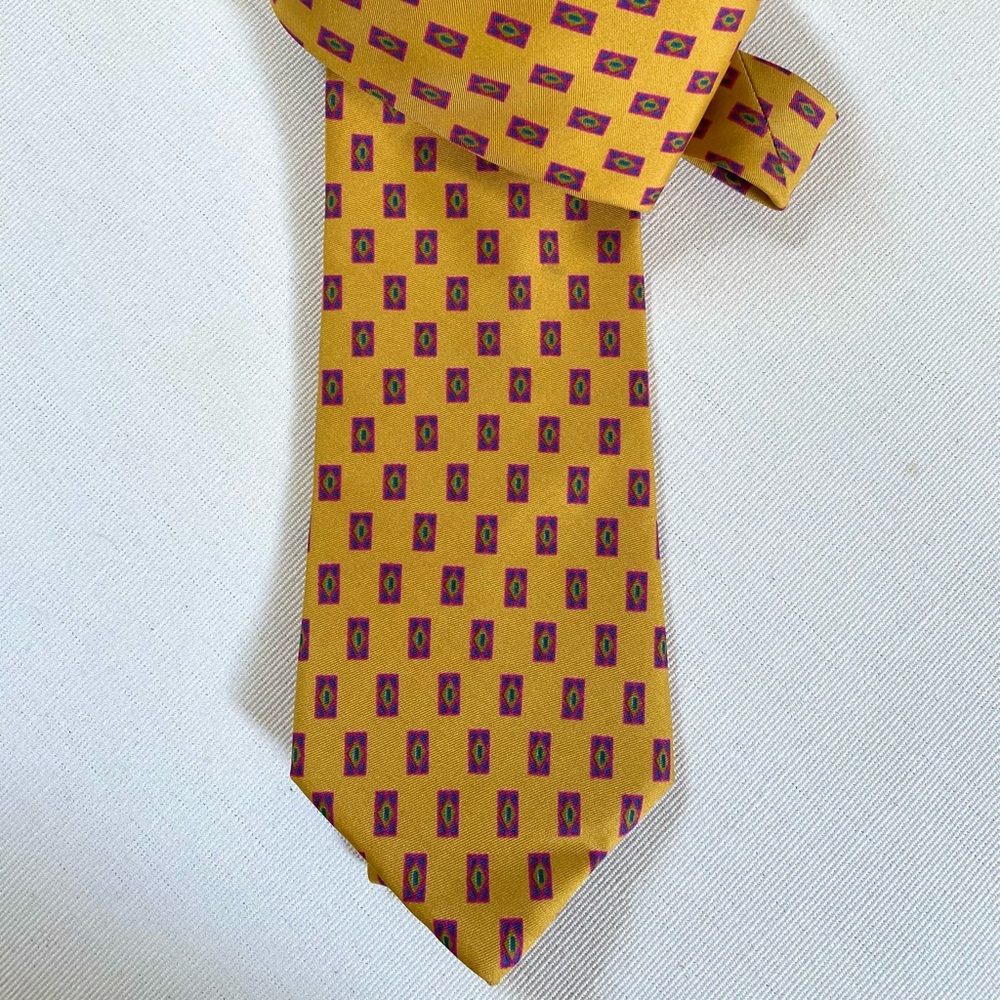 Men’s Perry Ellis Portfolio Neck Tie 100% Silk NWT - Picture 4 of 9